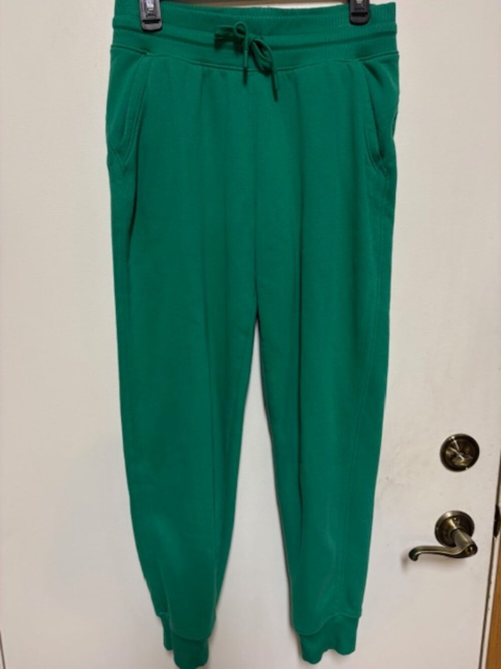 Tek Gear Ultra MicroSoft Fleece Emerald Green Womens Jogging Pant. Sz. M